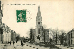 Coulommiers * Rue Et La Nouvelle église - Coulommiers