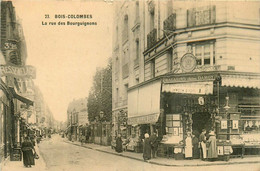 Bois Colombes * La Rue Des Bourguignons * Commerce Magasin DAMOY - Colombes