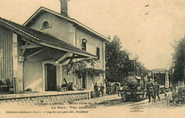 St Jean En Royans * 1909 * La Gare , Vue Intérieure * Train Locomotive Machine * Ligne Chemin De Fer Drôme - Autres & Non Classés