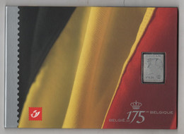 BELGIE JAAR 175 BELGIQUE 175 ANS - 2005 - CARNET CARTON - ROIS & REINES DES BELGES + TIMBRES + BRABANCONNE - Documents Of Postal Services