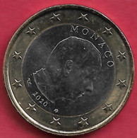 Monnaie Euro MONACO 1 EURO 2020 Sup Plat 1 N0110 - Autres & Non Classés
