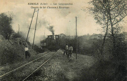 Aumale * Les Longuignolles , Chemin De Fer D'amiens à Envermeu * Train Locomotive Machine Seine Maritime - Aumale