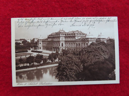 AK: Wien III. Schloß Belvedere, Gelaufen 23. II. 1927 (Nr. 240) - Belvedère