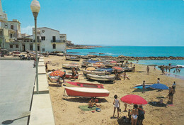 Cartolina Marina Di Ragusa ( Ragusa ) La Spiaggia - Ragusa