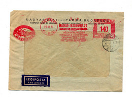 Lettre Flamme Ema Budapest Textile - Postmark Collection