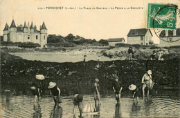 Pornichet * La Plage Du Château * La Pêche à La Crevette - Pornichet