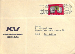 [914193]B/TB//-Suisse 1968 - 9000 St.Gallen, Olma - Cartas