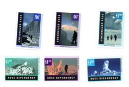 1996 - Ross Dependency 44/49 Paesaggi Antartici - Neufs