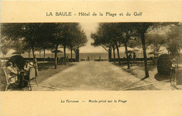 La Baule * La Terrasse De L'Hôtel De La Plage & Du Golf * Accès Privé Sur La Plage - La Baule-Escoublac