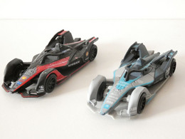 LOT MAJORETTE ABB FIA FORMULA E SAISON 5 : NISSAN + JULIUS BAR ECH 1/64 - Majorette