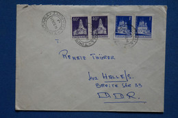 AS2 ROMANIA   BELLE LETTRE 1976 TIMISOARA POUR GERMANY DDR  +PAIRES DE TP  +AFFRANCH. PLAISANT - - Covers & Documents