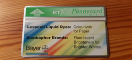 Phonecard United Kingdom, BT - Bayer 343K 3.600 Ex - BT Edición Publicitaria