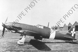 PHOTO RETIRAGE REPRINT AVION AIRCRAFT   MACCHI MC 205 N II ORIONE 1943 - Luchtvaart