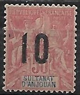 ANJOUAN N°28 N* - Unused Stamps