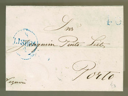 Portugal, 1846, Lisboa-Porto - ...-1853 Vorphilatelie