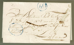 Portugal, 1836, Chaves-Lisboa - ...-1853 Vorphilatelie