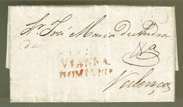 Portugal, 1829, Viana-Valença - ...-1853 Préphilatélie