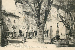 VAR  SIGNES   Place Du Marché Et Tour D'horloge - Signes