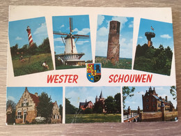 Nederland. Pays-Bas. Holland. Wester Schouwen ( Vuurtoren Molen Boswachterij ) - Renesse