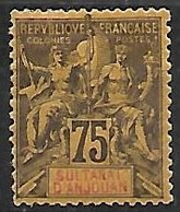 ANJOUAN N°12 N* - Unused Stamps