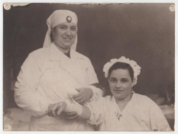 1915 Fotografia Antiga 24 X 18 Cm * Enfermeira Da Cruz Vermelha * Red Cross Nurse - Auto's