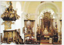 Ak Kirchberg Am Walde, Pfarrkirche, Altar Und Innenraum, Bezirk Gmünd, Niederösterreich Ansichtskarte - Gmünd