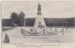 SAINT MAIXENT Place Denfert Rochereau ( Cycliste Militaire ) - Saint Maixent L'Ecole