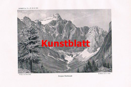 A102 995 Ernst Platz Höchste Felswände Ostalpen Artikel Mit Bildern 1922 !! - Sonstige & Ohne Zuordnung