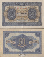 DDR Rosenbg: 339c, KN 6stellig, Austauschnote Gebraucht (III) 1948 50 Deutsche Pfennig - Otros & Sin Clasificación