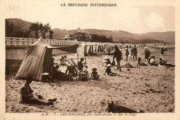 Les Rosaires , Plérin * Tentes De Bain & Baigneurs , Sur La Plage * Environs De St Brieuc - Plérin / Saint-Laurent-de-la-Mer