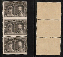 CANADA   Scott # 96** MINT NH STRIP Of 3 (CONDITION AS PER SCAN) (CAN-M-1-5) - Nuevos