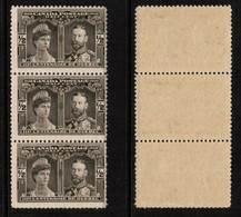 CANADA   Scott # 96** MINT NH STRIP Of 3 (CONDITION AS PER SCAN) (CAN-M-1-6) - Unused Stamps