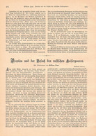 A102 1043 Breslau Besuch Russischer Kaiser Zar Artikel / Bilder 1897 !! - Otros & Sin Clasificación