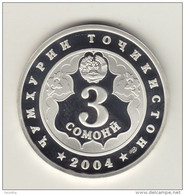 @Y@  Tadzjikistan  Tajikistan   3 Som 2004  Proof - Tajikistan