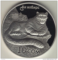 @Y@   KYRGYZSTAN 2012 10 Som "Snow Leoppard" PROOF. - Kyrgyzstan