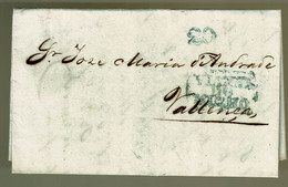 Portugal, 1843, Viana-Valença - ...-1853 Vorphilatelie