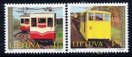 LITHUANIA 2004 Tramcars  Set Of 2  MNH / **.  Michel 859-60 - Litouwen