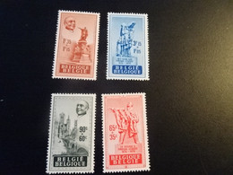 BE227 -  Set  MNh -blue Stamp Has A Plie Through Stamp - Pink Gum Disturbance  MNh   Belgium 1948-  No. 781 - 784 - Ed - - Ungebraucht