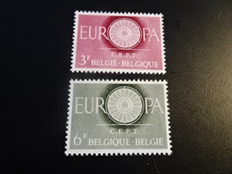 BE299- Set MNh  - Belgium 1960 - No. 1150-1151 - CEPT - Europa - Nuovi