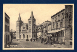 Rochefort. Eglise Notre-Dame De La Visitation. Hôtels Ville D'Anvers Et De La Poste. Ancienne Pompe à Essence - Rochefort