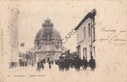 Postkaart  SCHERPENHEUVEL - Eglise, Façade -1901 (A540) - Scherpenheuvel-Zichem