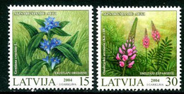LATVIA 2004 Protected Plants MNH / **.  Michel 608-09 - Lettland