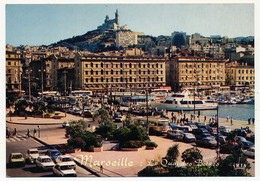 CPM - MARSEILLE (B Du R) - Le Quai Des Belges, Notre Dame De La Garde - Notre-Dame De La Garde, Funicolare E Vergine