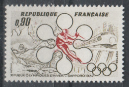 France - Tp De 1972 - Jeux Olympiques D'hiver De Sapporo - MI N° 1781 MNH ** - Inverno1972: Sapporo