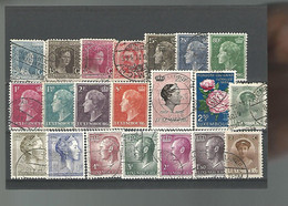 55168 ) Collection Luxembourg Postmark - Verzamelingen
