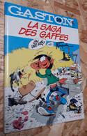 GASTON 14 LA SAGA DES GAFFES 1982 FRANQUIN 48 PAGES DUPUIS EDITION SPECIALE UNICEF 6000 EXEMPLAIRES BON ETAT GENERAL - Gaston