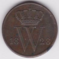 NEDERLAND, 1 Cent 1828 B - 1815-1840: Willem I.