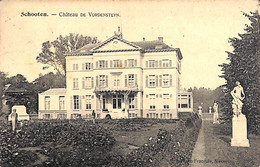 Schoten Schooten - Château De Vordensteyn (Photo François 1921) - Schoten
