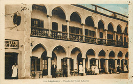 Algérie - Laghouat - Façade De L'Hôtel Saharien - état - Laghouat