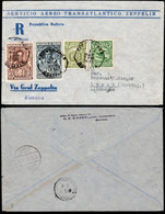 Bolivia - Zeppelin - Yv. 161+174+175+197 - 1932 De Cochabamba A Lorch - Sieger 160 - Bolivia